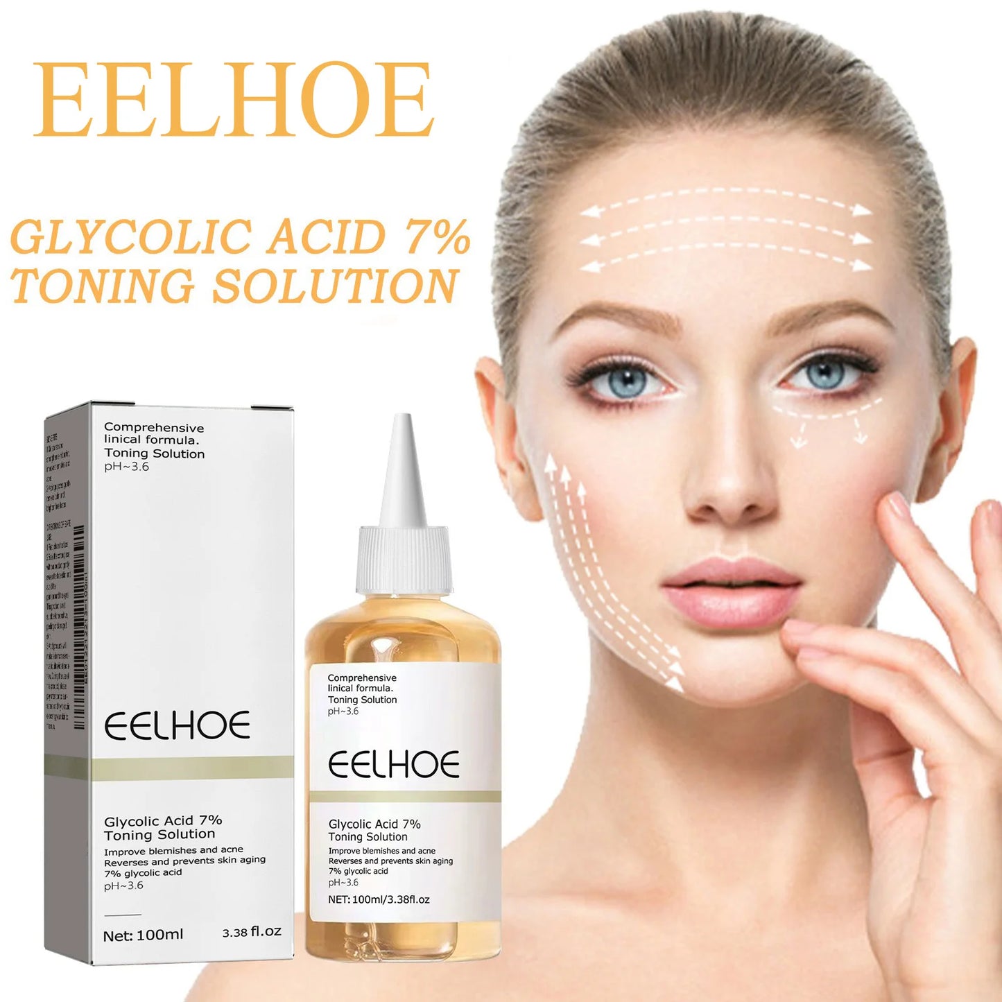 EELHOE™ Glycolic Acid 7% Toning Solution - OptiWellLife