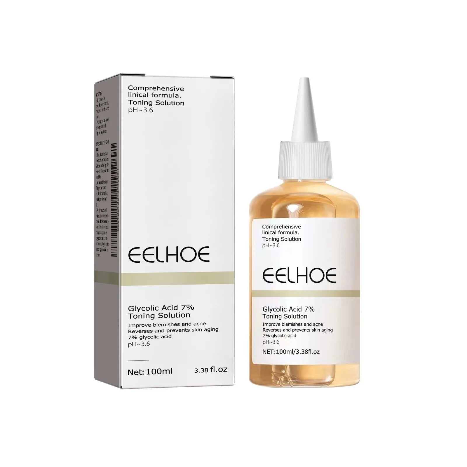EELHOE™ Glycolic Acid 7% Toning Solution - OptiWellLife