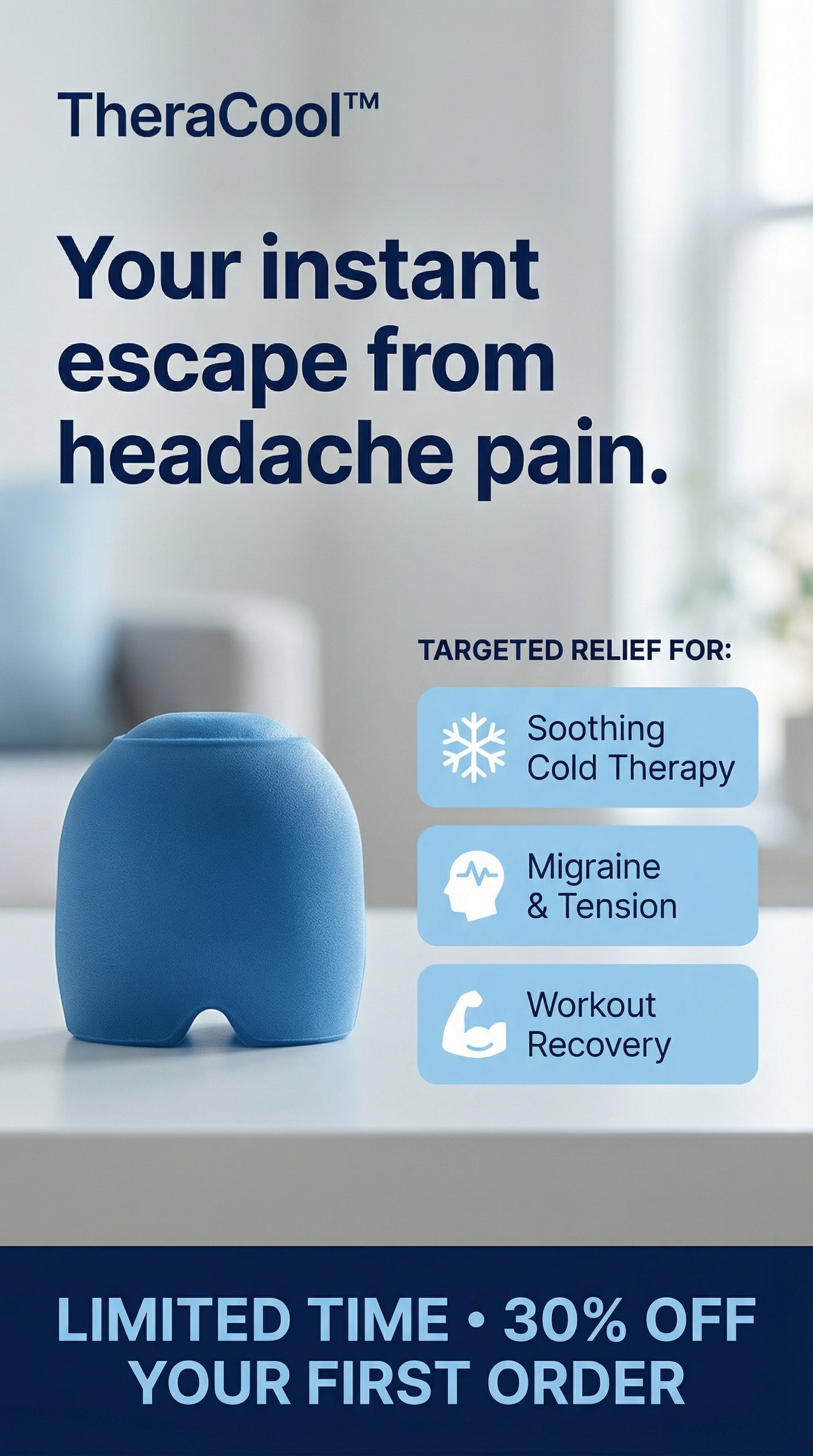 TheraCool™ Migraine Relief Gel Cap